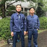 インドネシア人2名　鉄筋施工　基礎級